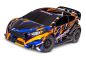 Preview: TRAXXAS Ford Fiesta ST orange 1/10 Rally VXL RTR Brushless, ohne Akku und Ladegerät