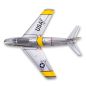 Preview: Eflite UMX F-86 Sabre 30mm EDF Jet BNF Basic with AS3X and SAFE Select