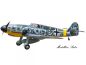 Preview: Black Horse Messerschmitt BF109 G-Version / 2255mm