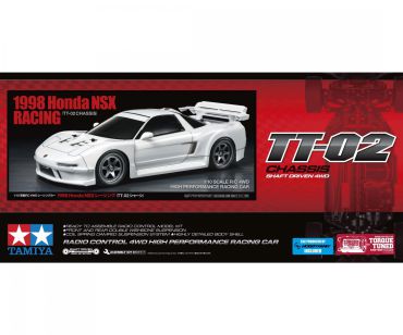 Tamiya 1:10 RC Honda NSX 1998 Racing TT-02