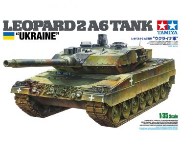 Tamiya 1:35 BW KPz Leopard 2 A6 (3) Ukr.