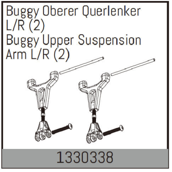 Absima Buggy Oberer Querlenker L/R (2 St.)