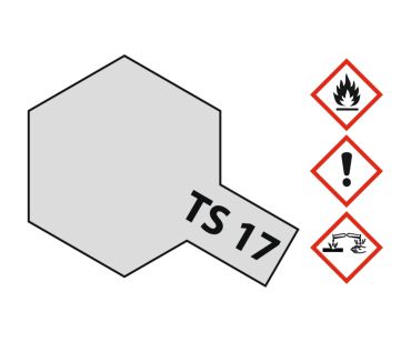 Tamiya TS-17 Aluminium Silber glänzend 100ml