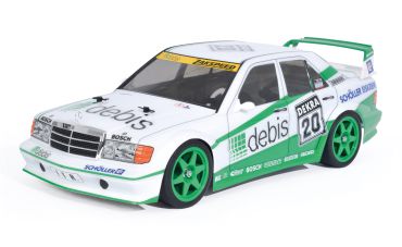 Tamiya 1:10 RC Mercedes Benz 190E debis Zakspeed TT-01E