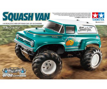 Tamiya 1:10 RC Squash Van 4WD GF-02