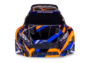 TRAXXAS Ford Fiesta ST orange 1/10 Rally VXL RTR Brushless, ohne Akku und Ladegerät