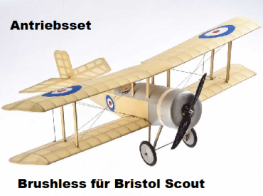 Extron Antriebsset Brushless für Bristol Scout
