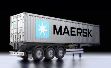 Tamiya 1:14 RC 40ft.Container Auflieger Maersk