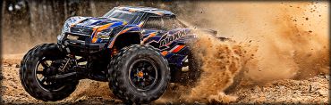 TRAXXAS X-Maxx 4x4 VXL orange 1/7 Monster-Truck RTR Brushless, ohne Akku und Ladegerät