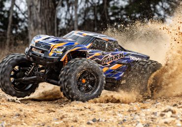 TRAXXAS X-Maxx 4x4 VXL orange 1/7 Monster-Truck RTR Brushless, ohne Akku und Ladegerät