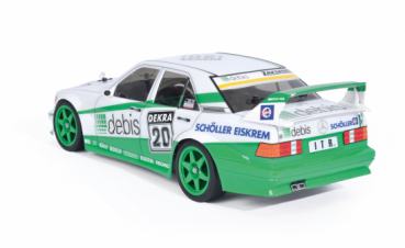 TAMIYA 1:10 RC Mercedes Benz 190E debis Zakspeed TT-01E - Komplettset