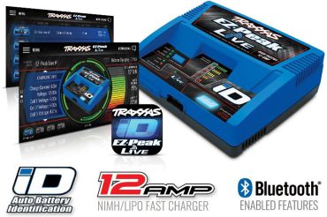 TRAXXAS EZ-Peak Live bis 12-Amp NiMH/Lipo bis 4S, Schnell-Lader