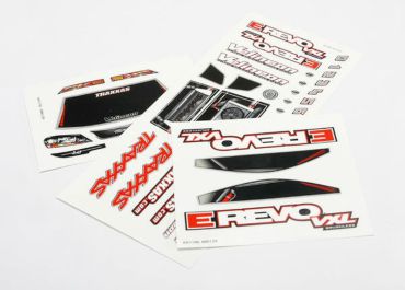 TRAXXAS 7113 DECALS 1:16 E-REVO VXL