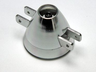 Alu Spinner TURBO mit Kühlluftöffnung Ø35mm / 2mm