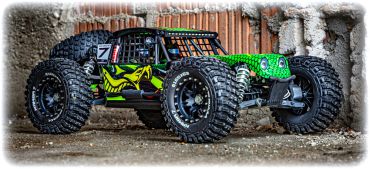 ABSIMA 1:7 Green Power Elektro Modellauto RC Rock Racer "MAMBA 7"