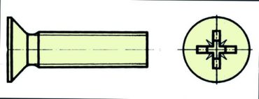 Nylonschr. SK mit Kreuzsch M 5X30 (VE=10St.)