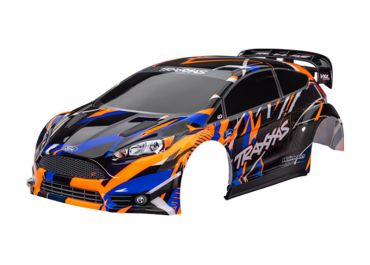 TRAXXAS Ford Fiesta ST orange 1/10 Rally VXL RTR Brushless, ohne Akku und Ladegerät