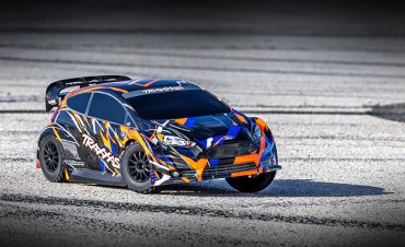 TRAXXAS Ford Fiesta ST orange 1/10 Rally VXL RTR Brushless, ohne Akku und Ladegerät