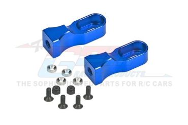 Aluminium Servobefestigung blau GPM Tamiya TT01