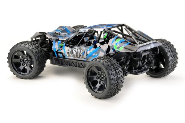 Absima 1:10 Green Power Elektro Modellauto Sand Buggy "ASB1-CAMOUFLAGE-BLAU" 4WD RTR Waterproof (inkl. Akku & Lader)