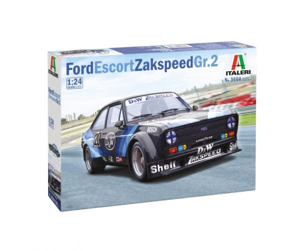 ITALERI 1:24 Ford Escort Zakspeed Gr.2 D&W