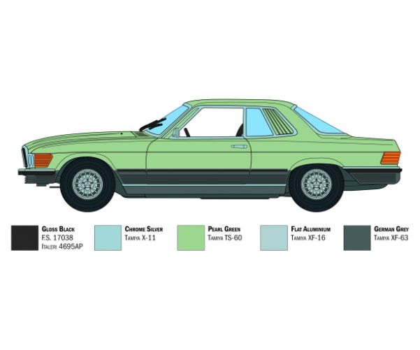 ITALERI 1:24 Mercedes 500 SLC