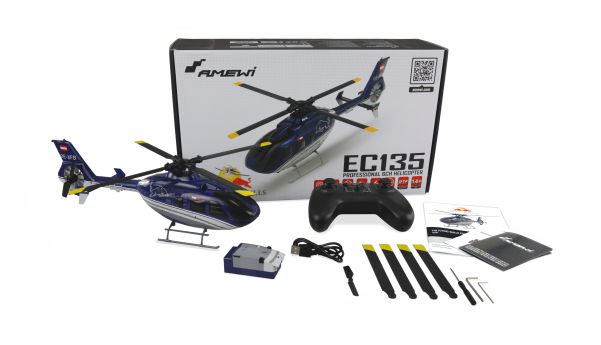 Amewi EC135 Pro "The Flying Bulls" Brushless RTF Set