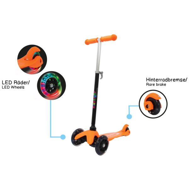 Jamara KickLight Scooter orange