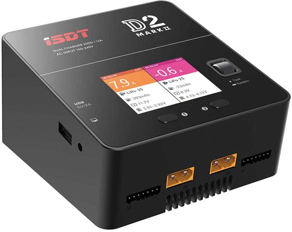 ISDT ISDT D2 Mark 2 Dual 200W 12A AC/DC Ladegerät