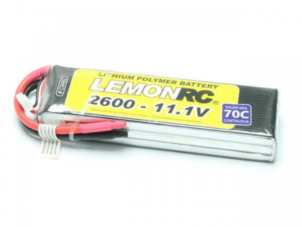 LiPo Akku LEMONRC 70C 2600 - 11,1V