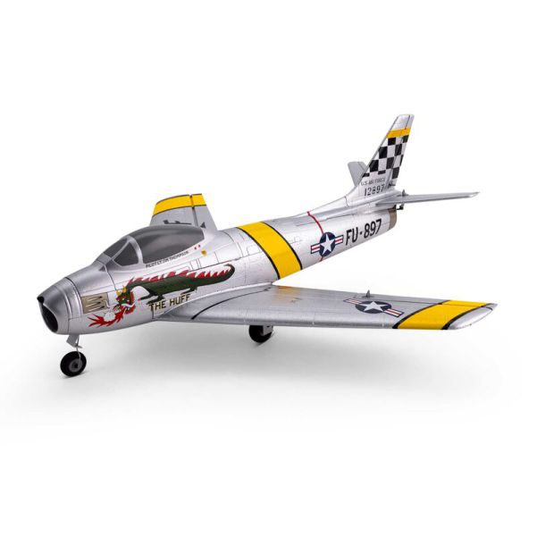 Eflite UMX F-86 Sabre 30mm EDF Jet BNF Basic with AS3X and SAFE Select