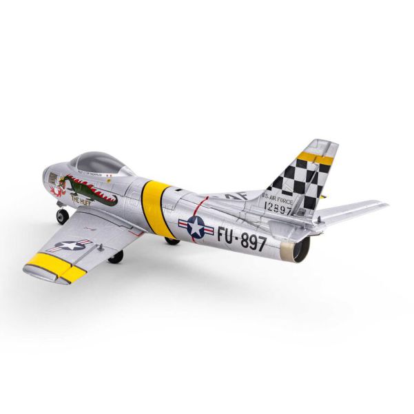 Eflite UMX F-86 Sabre 30mm EDF Jet BNF Basic with AS3X and SAFE Select