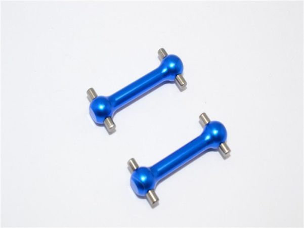 Aluminium Antriebsknochen 31mm blau GPM Tamiya TT01