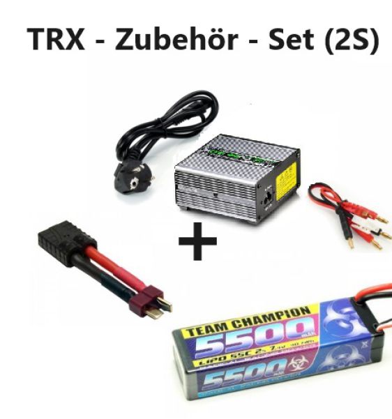 Ladeset TRX 1 inkl. Lader und LIPO 2S 7,4V Akku