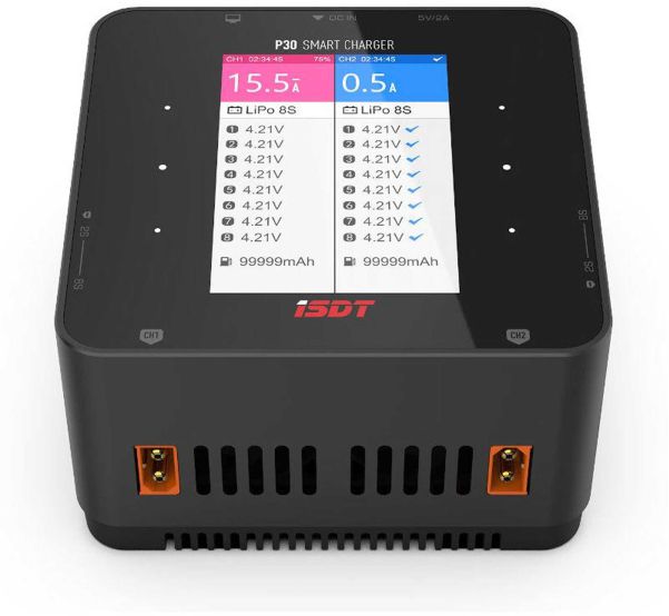 ISDT P30 DUAL CHANNEL 1000+1000W SMART CHARGE MIT BLUETOOTH ANBINDUNG