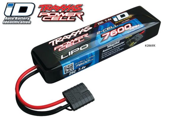 2S Traxxas 7600mAh  7,4V 2-Zellen 25C