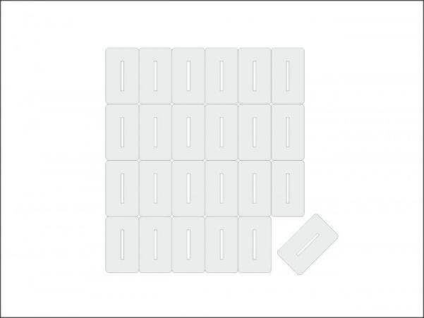 Extron Patentscharnier 17 x 10mm (VE=120St.)