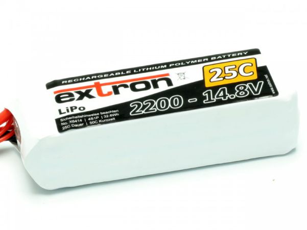 LiPo Akku Extron X2 2200 - 14,8V (25C | 50C)