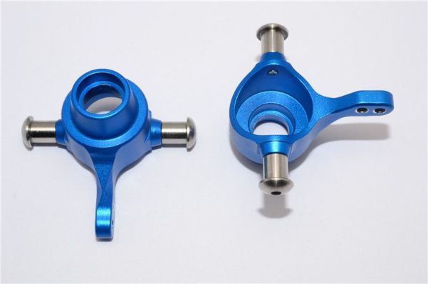 ALUMINIUM LENKHEBEL VORN BLAU GPM TAMIYA TT01