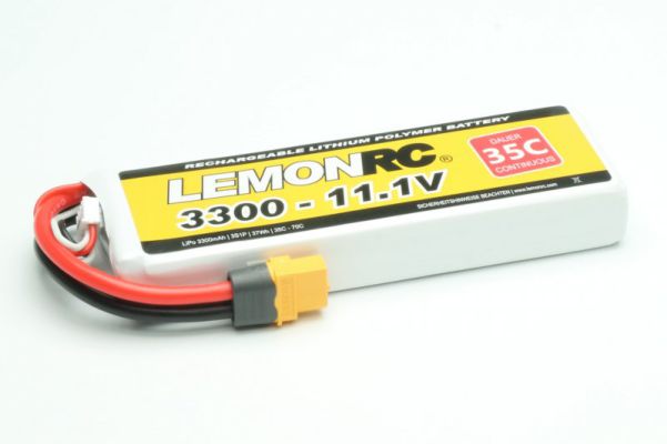 LiPo Akku LEMONRC 3300 - 11.1V (35C)