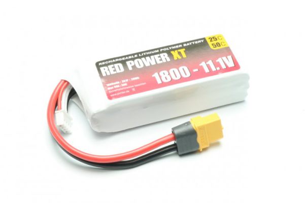 LiPo Akku RED POWER XT 1800 - 11,1V